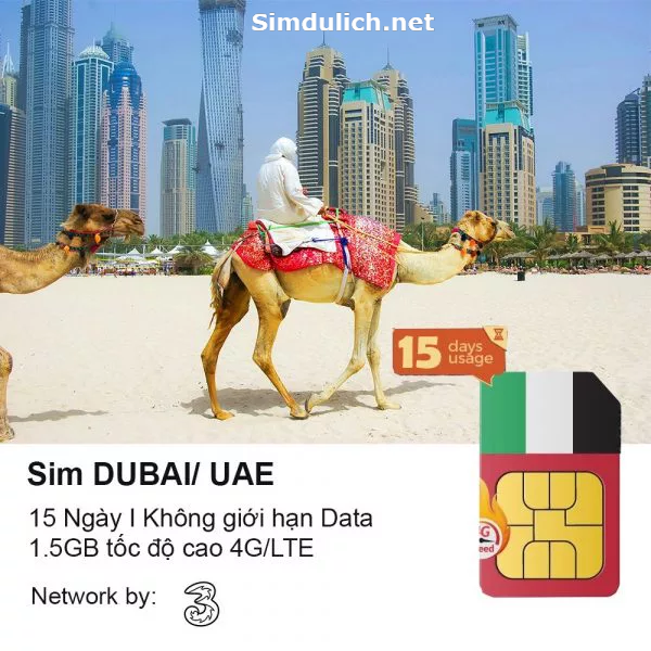 Sim 4G Dubai/UAE